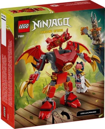LEGO Ninjago Kais drakrobot – stridspaket 71851