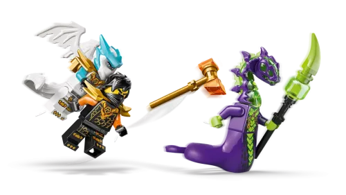 LEGO Ninjago Coles uppdragsrobot och Drak-Zane 71854