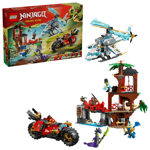 LEGO Ninjago Ninjornas fordonsstrid vid trädkojan 71857