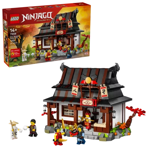 LEGO Ninjago 15-årsjubileum – De fyra vapnens smedja 71858