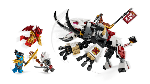 LEGO Ninjago Zilvar och drakodjuret Grimtak 71863
