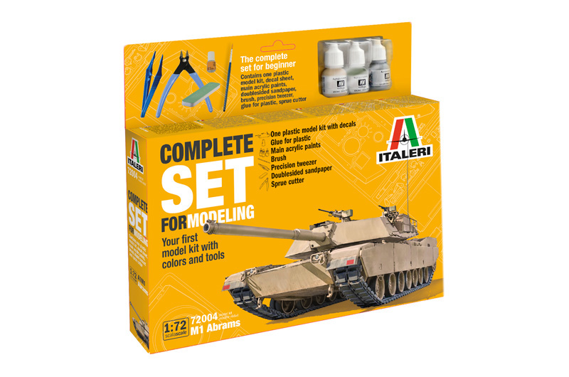M1 Abrams - Complete Set For Modeling 1/72