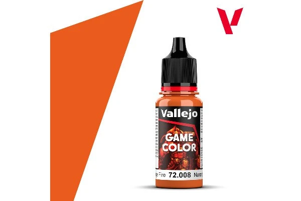 Game Color: Vallejo Orange fire 18 ml