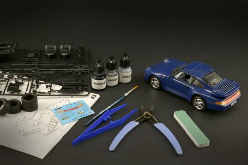 Porsche 911 - Complete Set For Modeling - Starter kit 1:24