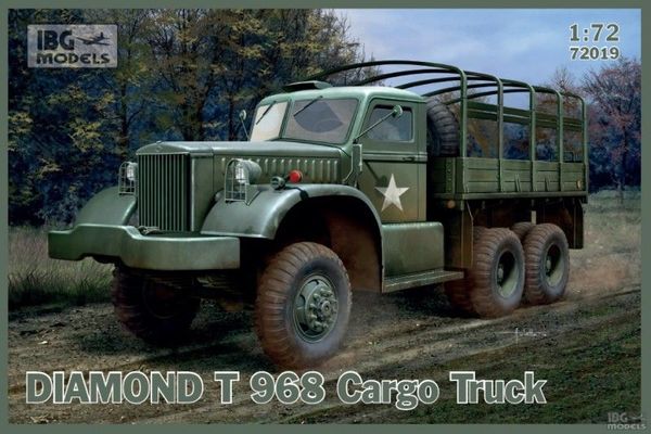 Diamond T 968 Cargo Truck 1/72