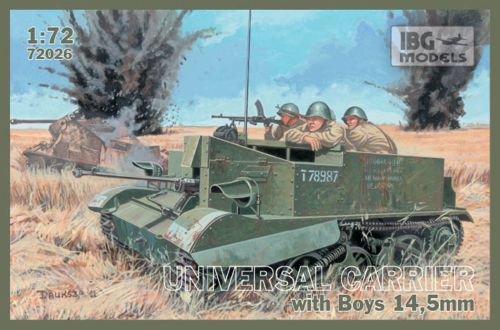 Universal Carrier with Boys 14,5mm 1/72