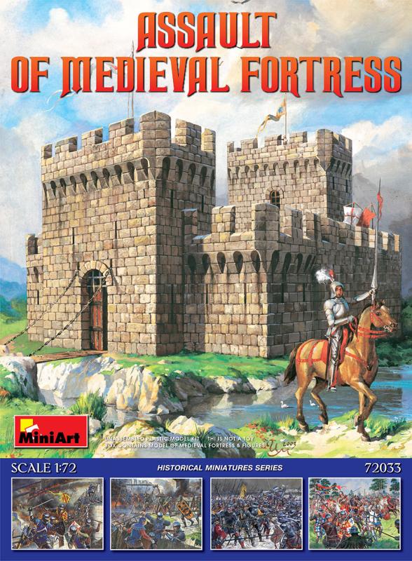 Assault of Medieval Fortress 1:72