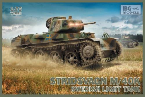 Stridsvagn m/40 K 1/72