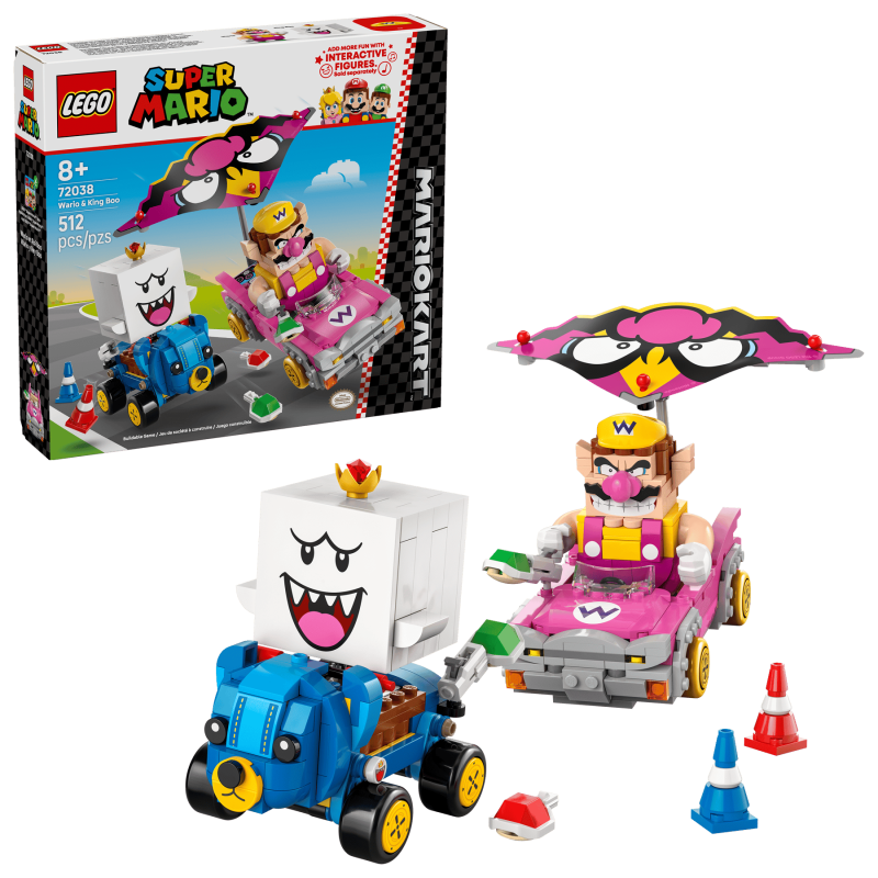 LEGO Super Mario Mario Kart™ – Wario & King Boo 72038