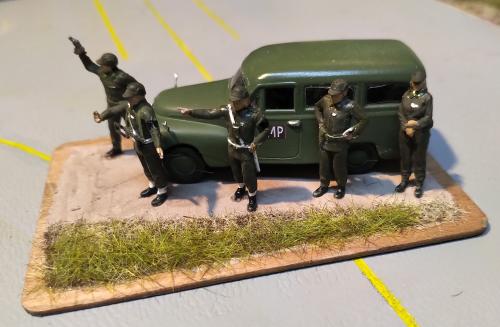 Volvo P210 Duett Staff Car. 3D Printed 1:72