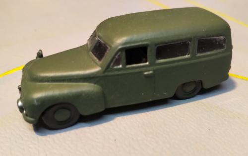 Volvo PV445 Staff Car. 3D Printed 1:72