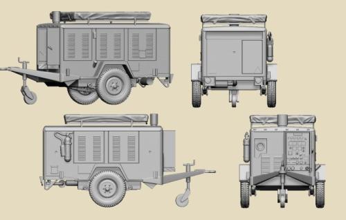 J37 Viggen Ground Support Maintenance Set 1:72