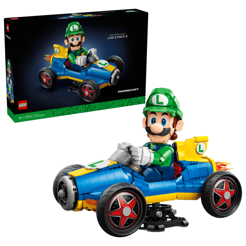LEGO Super Mario Mario Kart™ – Luigi och Mach 8 72050