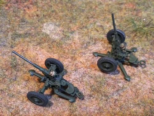 Bofors 20mm Ivakan m/40 Anti Aircraft Gun. 3D 1:72