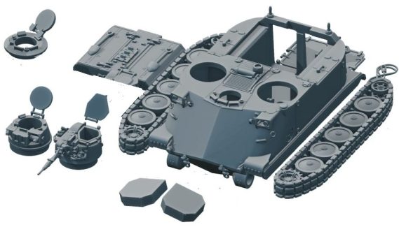 EPBV3022 Artillery Fire Control Vehicle 1:72