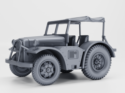 GEC72053 Volvo Hjultraktor 383 1:72