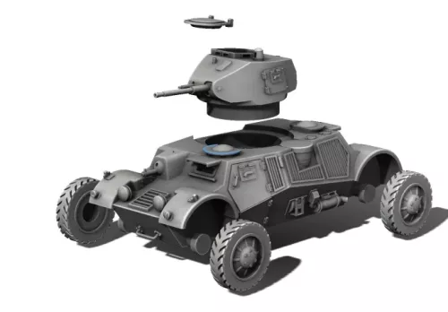 Landsverk 180 Pansarbil m/39 Lynx 1:72