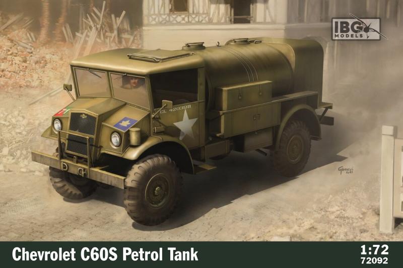 Chevrolet C60S Petrol Tank 1/72