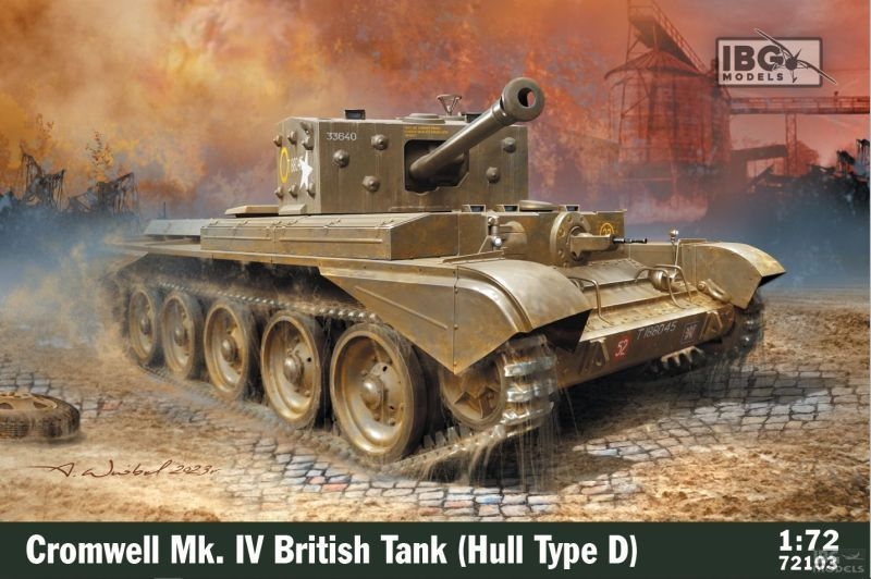 Cromwell Mk. IV (hull type D) 1/72