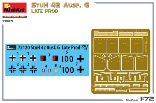 StuH 42 Ausf. G Late Production 1:72
