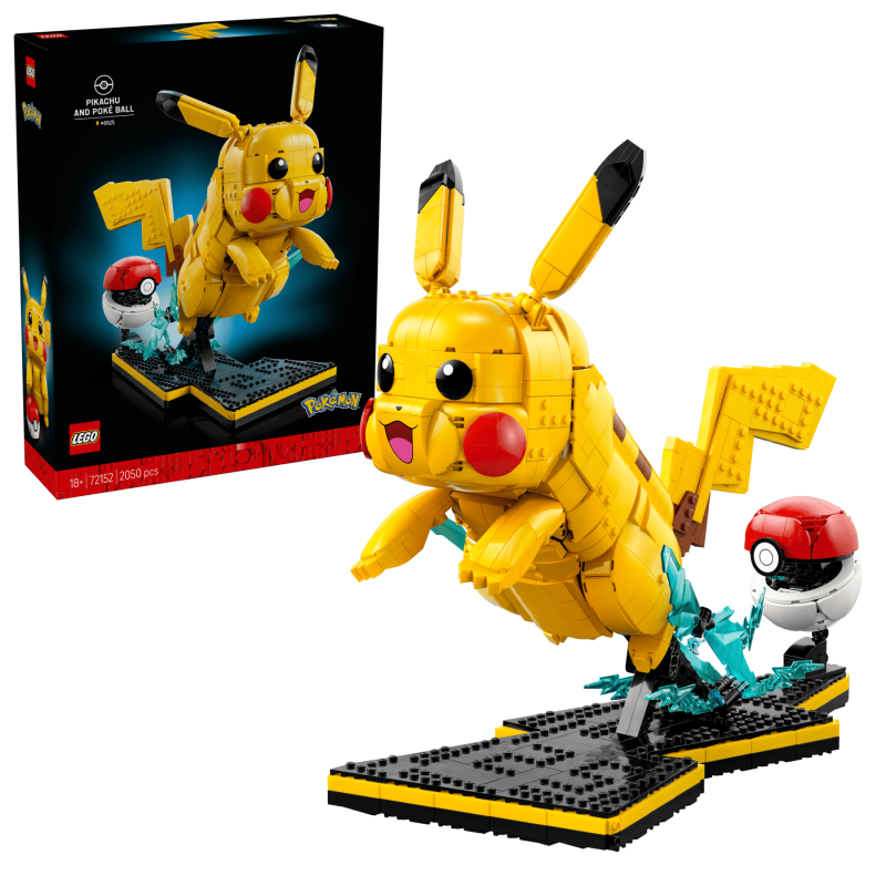 LEGO Pokémon Pikachu och Poké Ball 72152