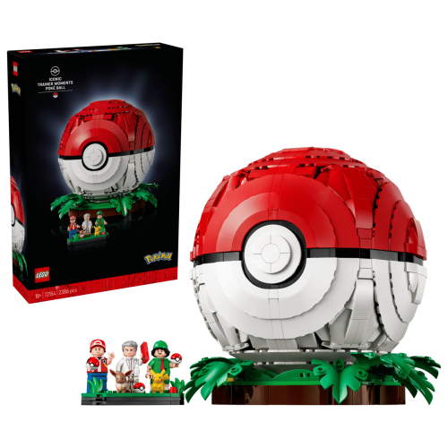 LEGO Pokémon Ikoniska Tränarögonblick – Poké Ball 72154