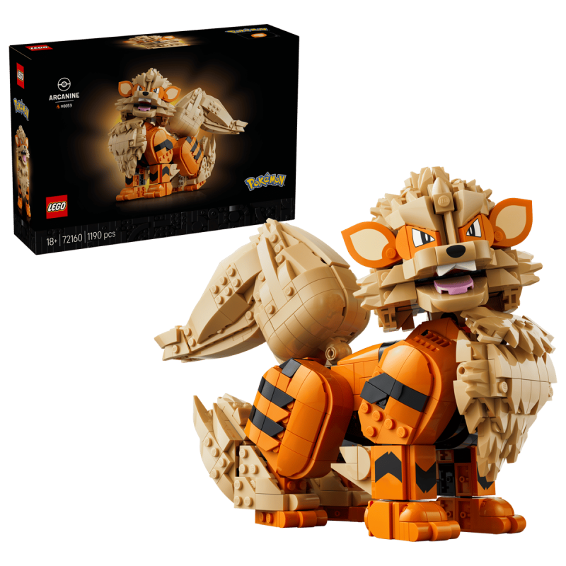 LEGO Pokémon Arcanine 72160