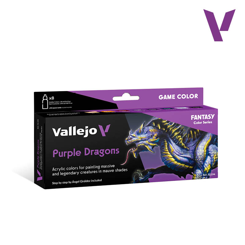 Game Color Purple Dragons set 8 x 18ml