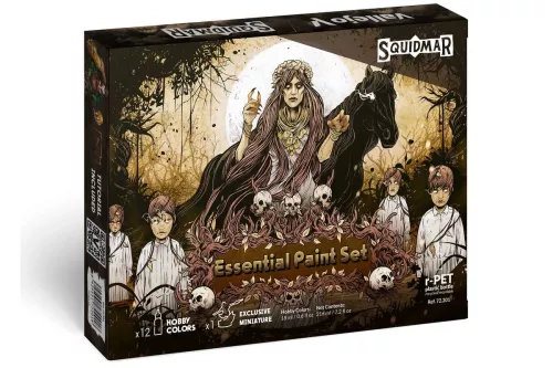 Vallejo Game Color: Essential Paint Set - Squidmar Miniatures (12x18ml)