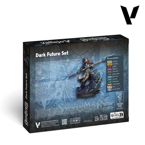 Vallejo Game Color: Dark Future Set - Squidmar Miniatures (12x18ml)
