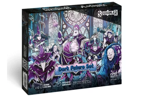 Vallejo Game Color: Dark Future Set - Squidmar Miniatures (12x18ml)