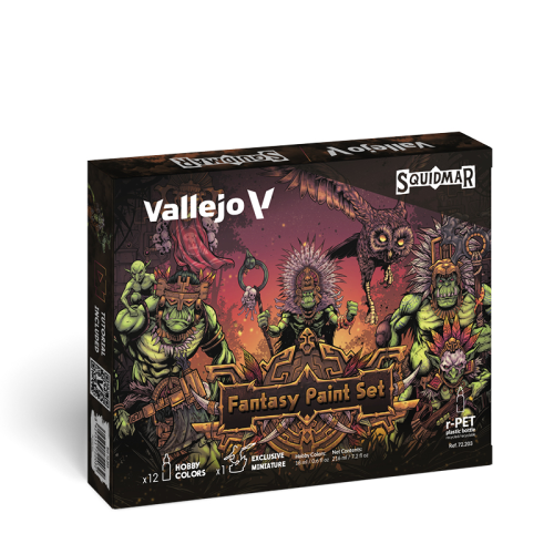 Vallejo Game Color: Fantasy Paint Set - Squidmar Miniatures (12x18ml)