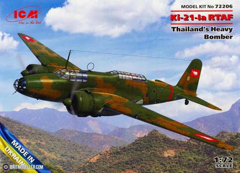 Ki-21-Ia RTAF Thailand's Heavy Bomber 1/72