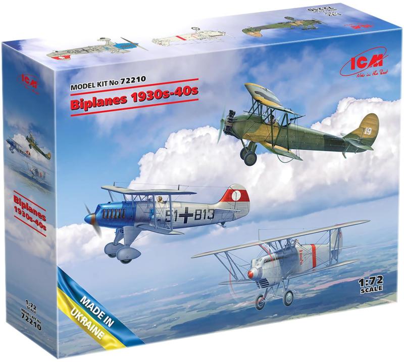 Biplanes of the 1930s and 1940s 1/72