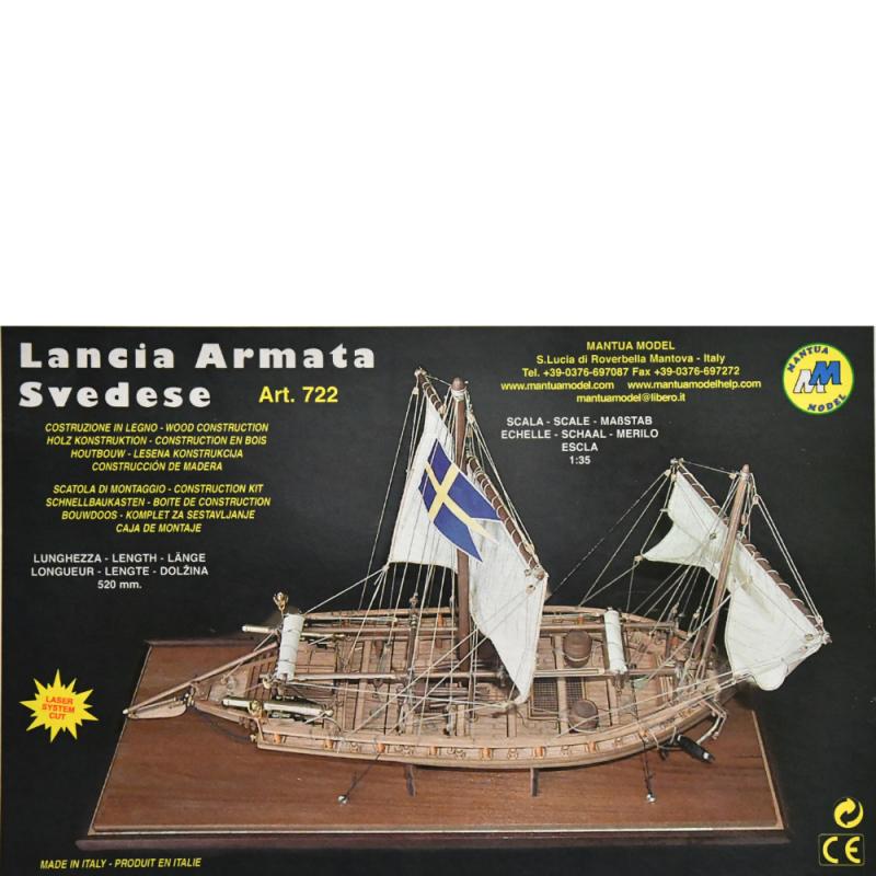 Lancia Armata Svedese (Swedish Armed Launch) 1:35