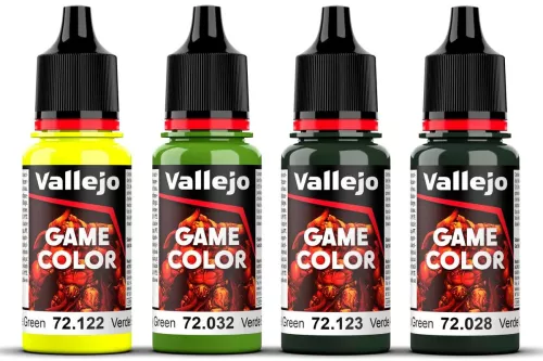 Vallejo Game Color: Ork Skin set (4x18ml)
