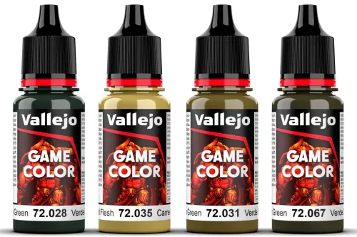 Vallejo Game Color: Dead Flesh set (4x18ml)
