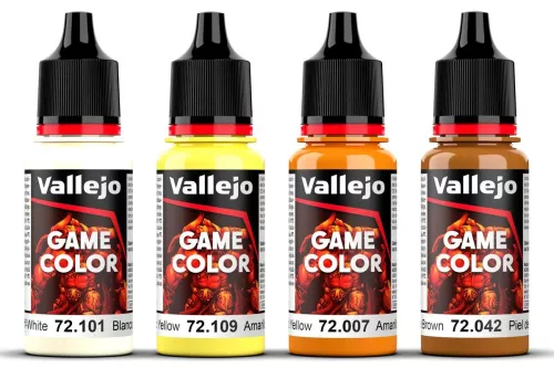 Vallejo Game Color: Gold NMM set (4x18ml)