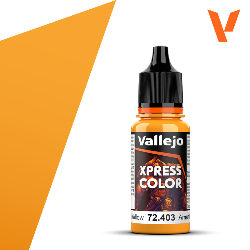 Vallejo Xpress Color: Imperial Yellow 18ml