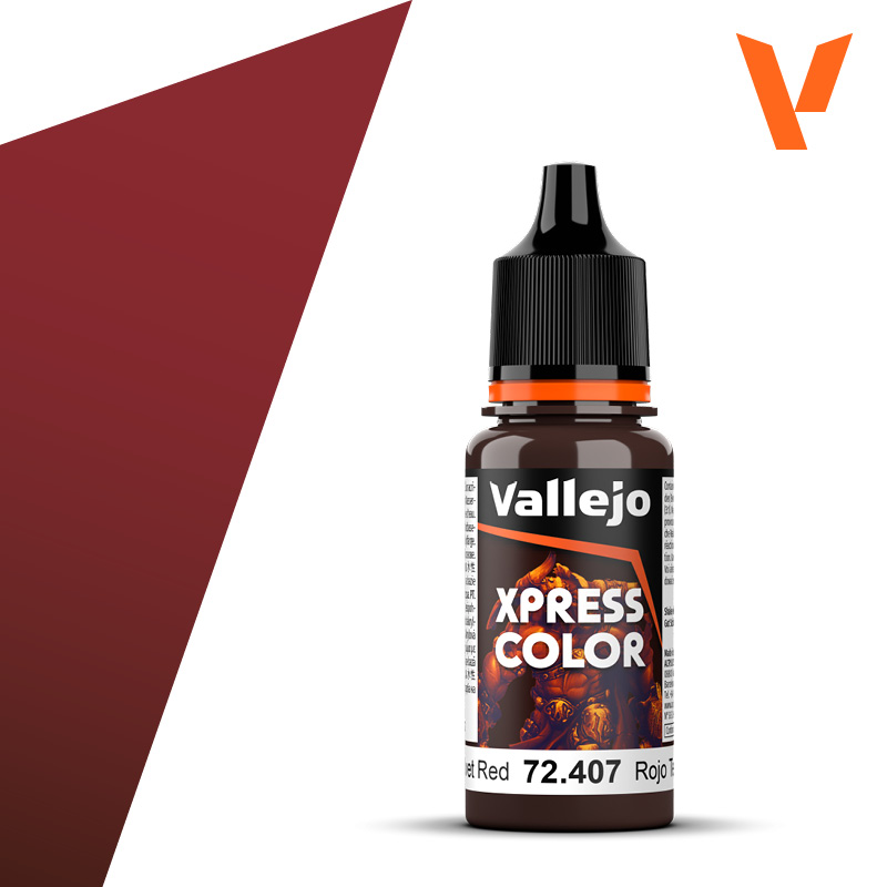 Vallejo Xpress Color: Velvet Red 18ml