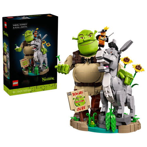 LEGO Shrek Shrek, Åsnan och Mästerkatten 72423