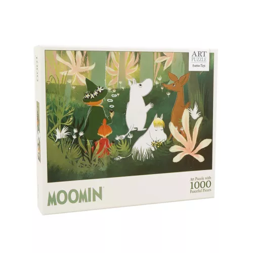 Moomin Art Puzzle - Green 1000 bitar