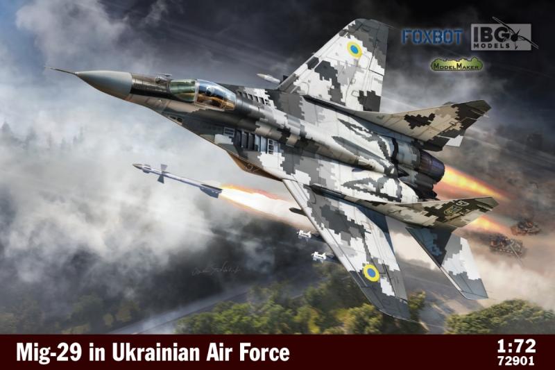 MiG-29 in Ukrainian Air Force Limited Edition 1/72