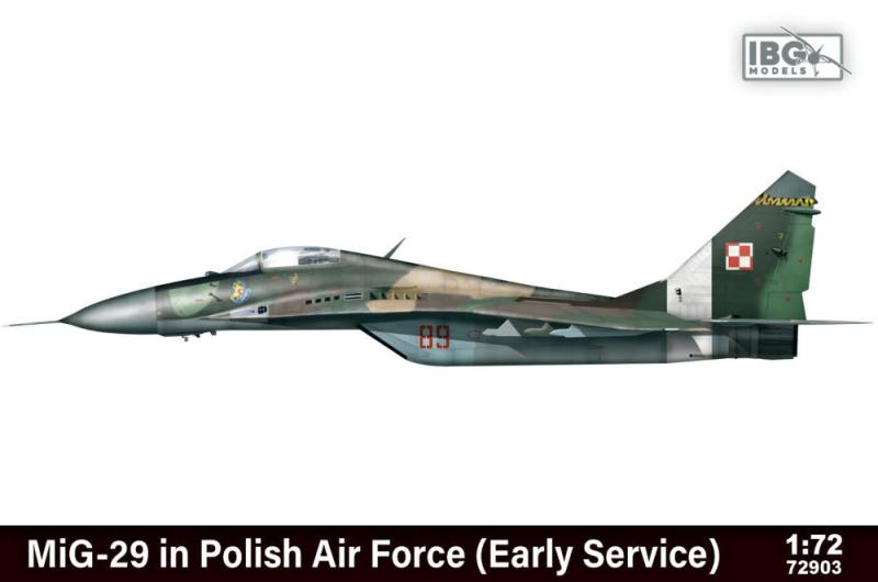 MiG-29 in Polish Air Force (Early Service) Limited Edition 1/72