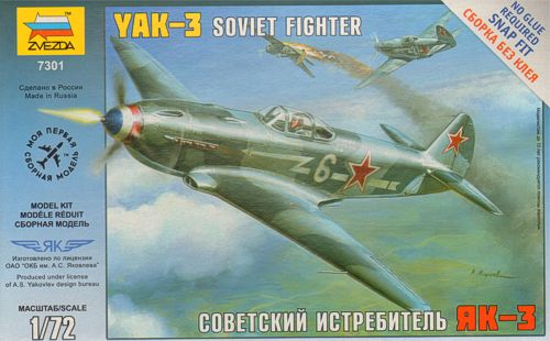 Yak-3 - SNAP 1/72