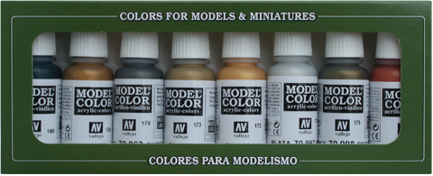Metallic Colors set (x8)