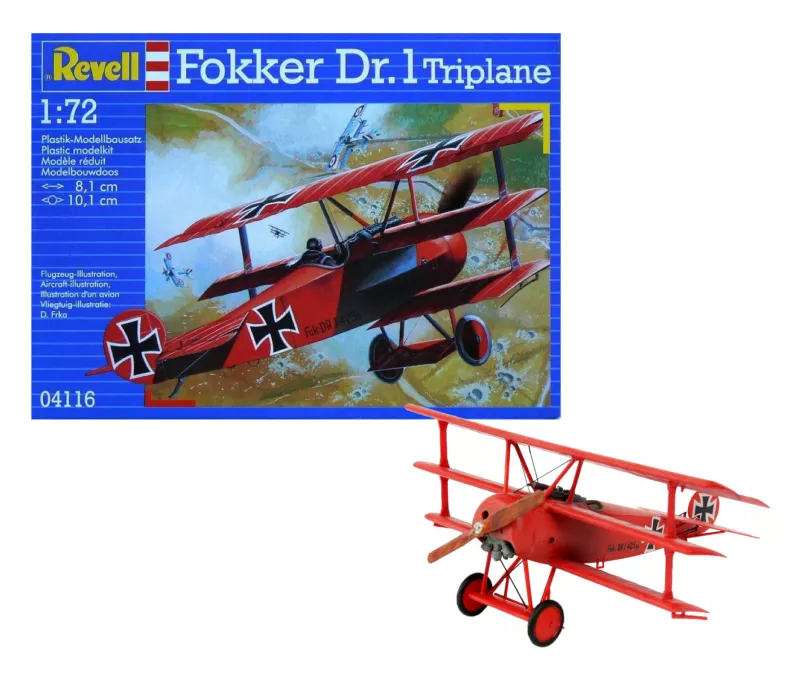 Starter Kit Fokker DR.1 Triplane 1:72