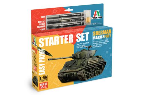 Presentset: Sherman M4A3E8 Fury 1:56