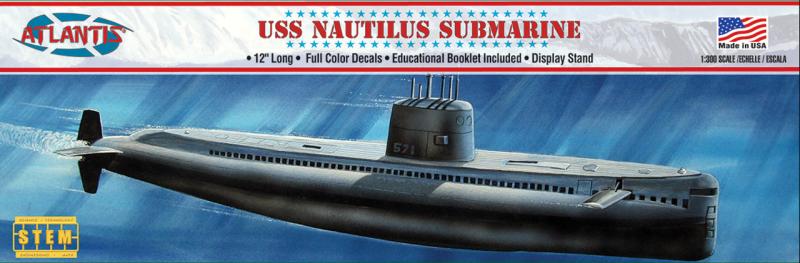 USS Nautilus Submarine 1/300