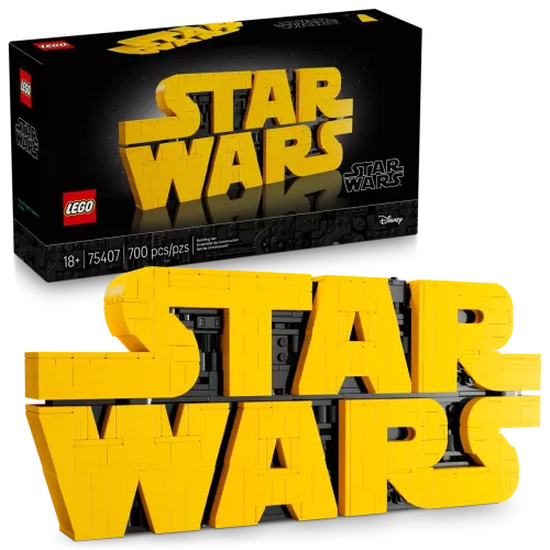 Lego Star Wars Brick-built Star Wars Logo 75407